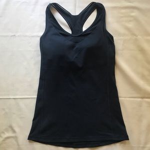 Lululemon Navy Workout Tank SZ 4